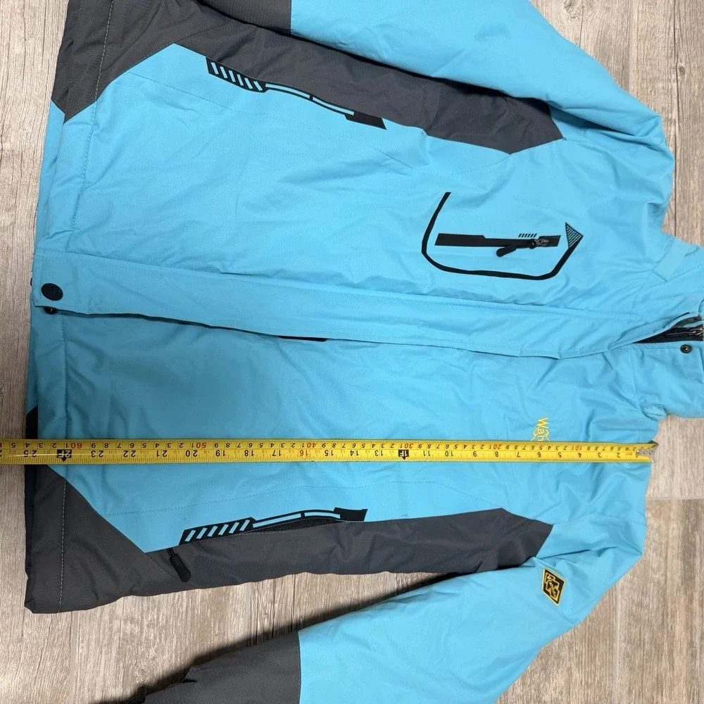 Women's Vintage Whatdo Teal‎ Ski Jacket Size Medium